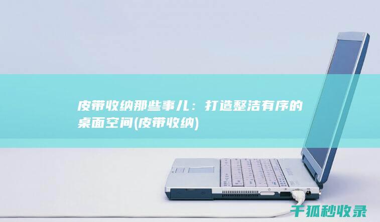 皮带收纳那些事儿：打造整洁有序的桌面空间 (皮带 收纳)